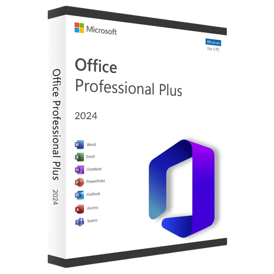 Microsoft Office 2024 Professional Plus Dauerlizenz für Windows