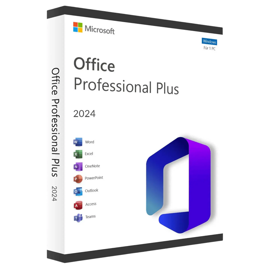 Microsoft Office 2024 Professional Plus Dauerlizenz für Windows